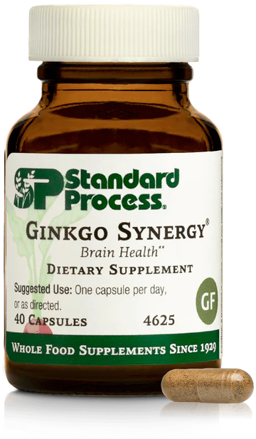 Standard Process - Ginkgo Synergy - 40 Capsules