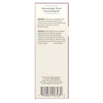 Burt's Bees Renewal Intense Firming Serum Bakuchiol Natural Retinol Alternative, 1 oz