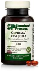 Standard Process Olprima EPA/DHA Whole Food Brain Health, 60 Softgels