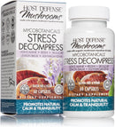 Host Defense, MycoBotanicals Stress Decompress Capsules, Supports Calm and Relaxation, Mushroom and Herb Supplement, 60 Capsules, Unflavored