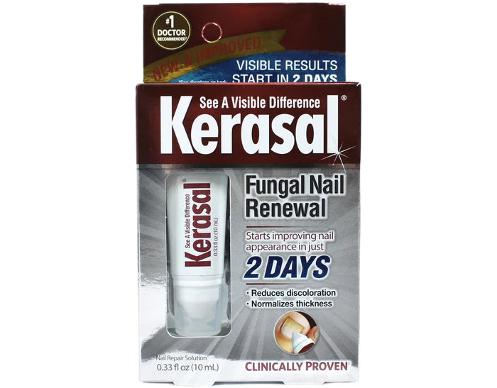 Kerasal Nail Fungal Nail Renewal Treatment, 2 Pack, 10 mL / 0.33 Oz