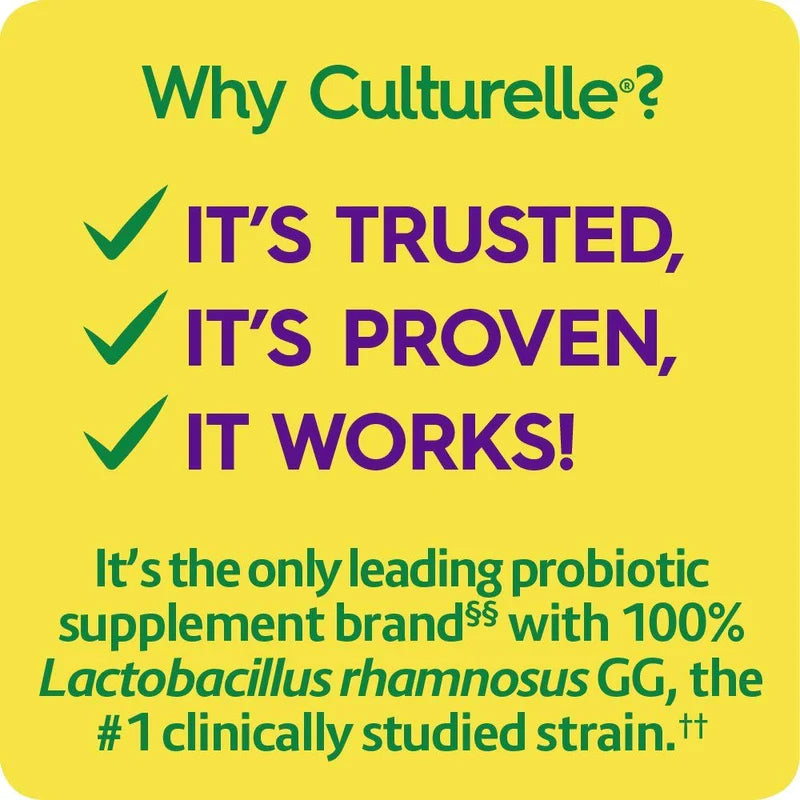 Culturelle Probiotic Digestive Health Capsules 50 ea