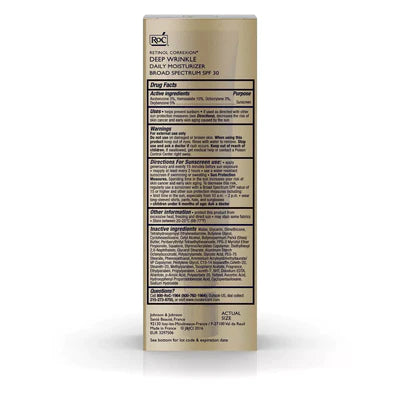 RoC Retinol Correxion Deep Wrinkle Moisturizer SPF 30, 1 fl oz