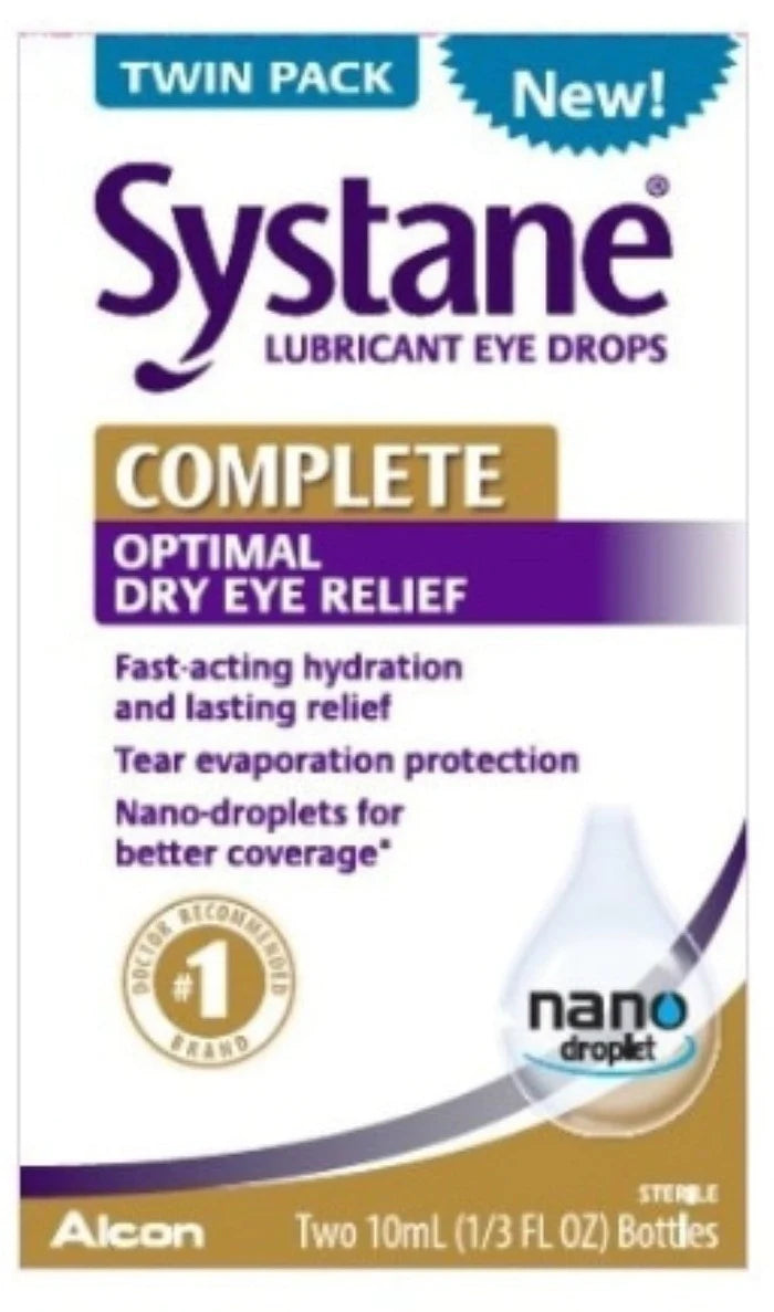 Systane Complete Optimal Dry Eye Relief Drops 10ml