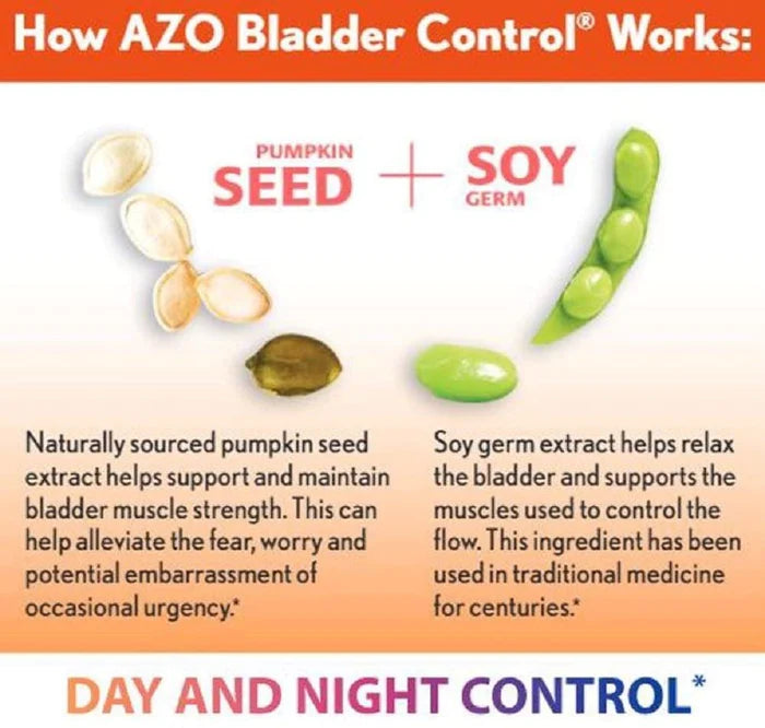 AZO Bladder Control with Go-Less Capsules 54 ea