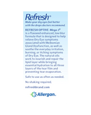 Refresh Optive Mega-3 Lubricant Eye Drops 30 Single