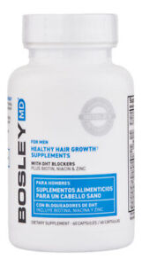 Bosley Healthy Hair Growth Supplement for Men - 60 Count