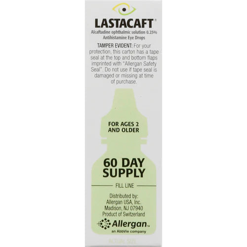 Lastacaft Eye Allergy Itch Relief, 5ml - 60 Day Supply