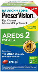 PreserVision AREDS 2 Vitamin & Mineral Supplement, Soft Gels 120 ea