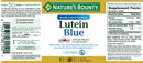 Nature's Bounty® Lutein Blue, 60 Softgels