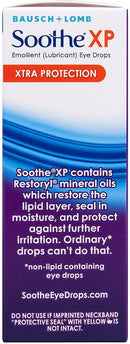 Bausch & Lomb Soothe XP Emollient Lubricant Eye Drops 0.50 oz