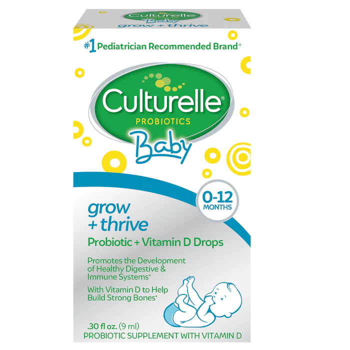 Culturelle Baby Grow and Thrive Probiotic and Vitamin D Drops