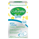 Culturelle Baby Grow + Thrive, Probiotic + Vitamin D Drops, 0.30 fl. oz