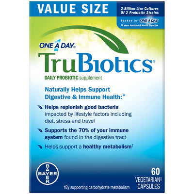 One A Day TruBiotics 60 Capsules - WorldwSellers