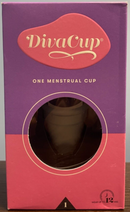 DivaCup BPA-Free Reusable Menstrual Cup Model 1