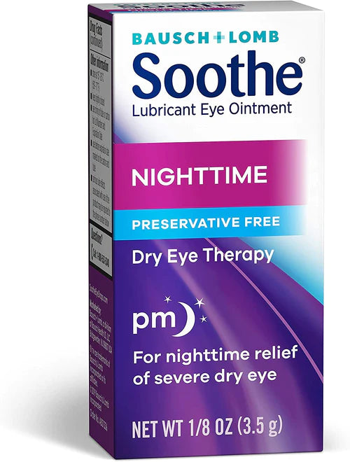 Bausch + Lomb Soothe Lubricant Eye Ointment Night Time - 3.5g